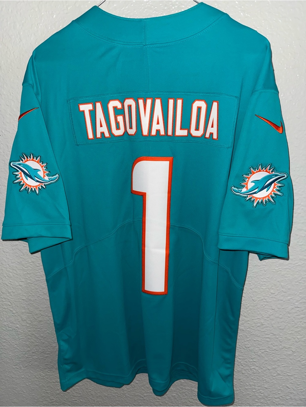 Nike Miami Dolphins Tua Tagovailoa #1 Jersey